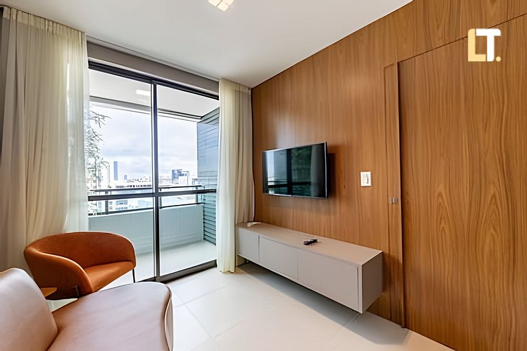 Smart Stay 1114 | Piscina | Academia | Ar na Sala