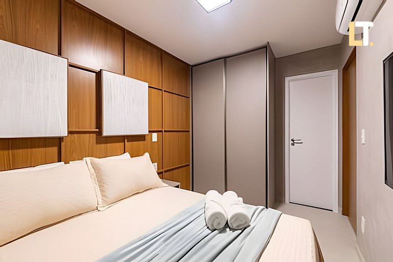 Smart Stay 1114 | Piscina | Academia | Ar na Sala