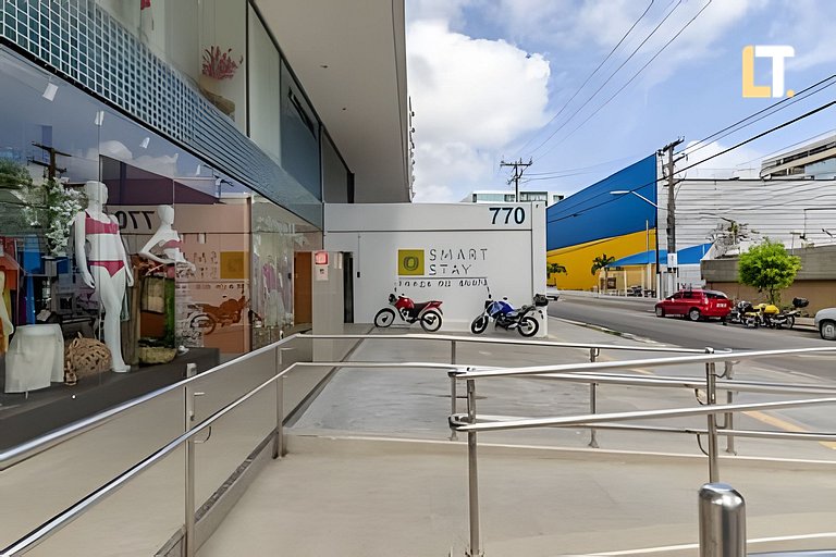 Smart Stay 1114 | Piscina | Academia | Ar na Sala