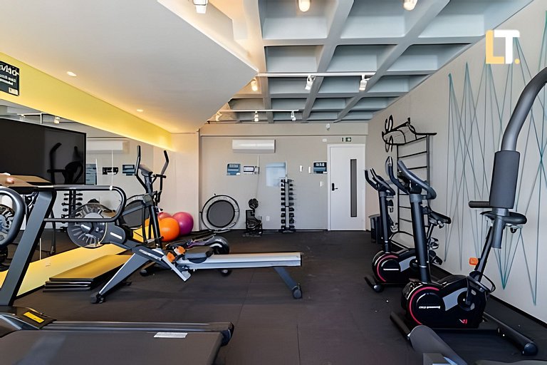 Smart Stay 1114 | Piscina | Academia | Ar na Sala