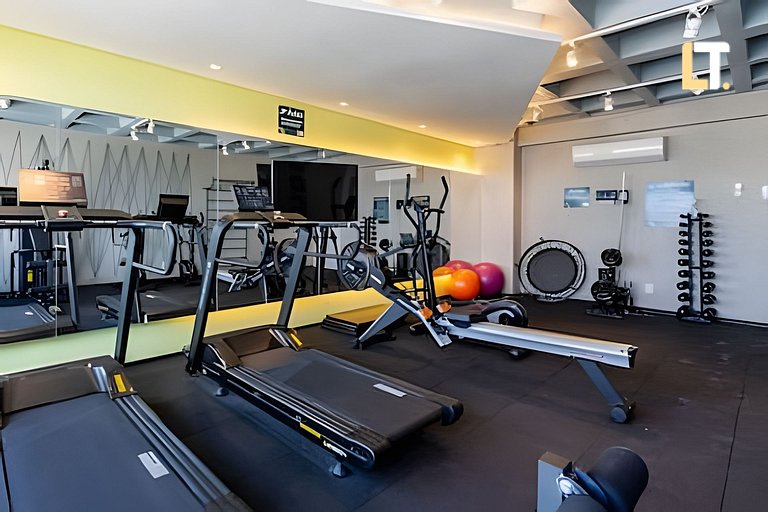 Smart Stay 1114 | Piscina | Academia | Ar na Sala