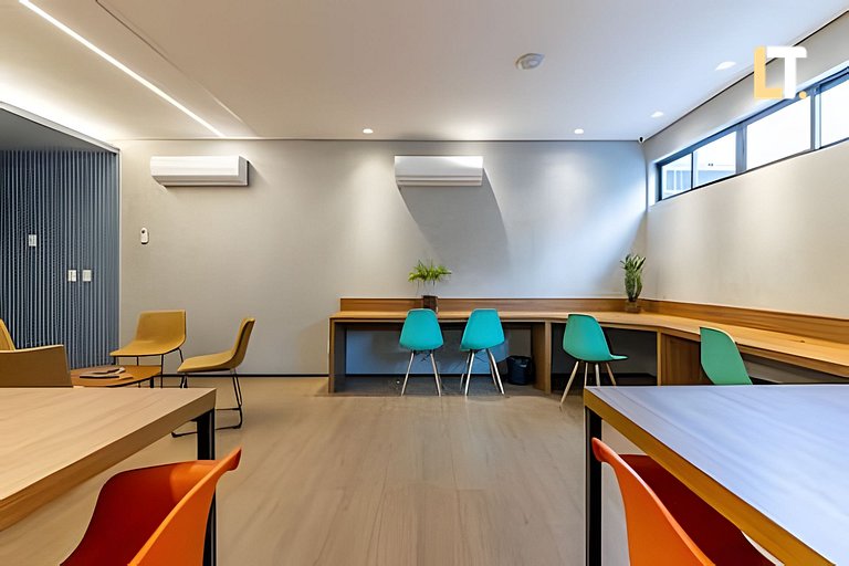 Smart Stay 1114 | Piscina | Academia | Ar na Sala