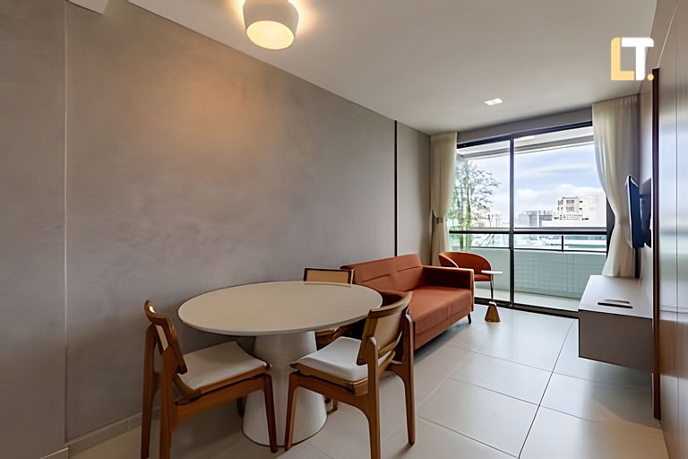 Smart Stay 1214 | Piscina | Academia | Ar na Sala