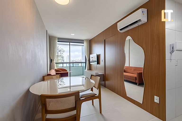 Smart Stay 1214 | Piscina | Academia | Ar na Sala