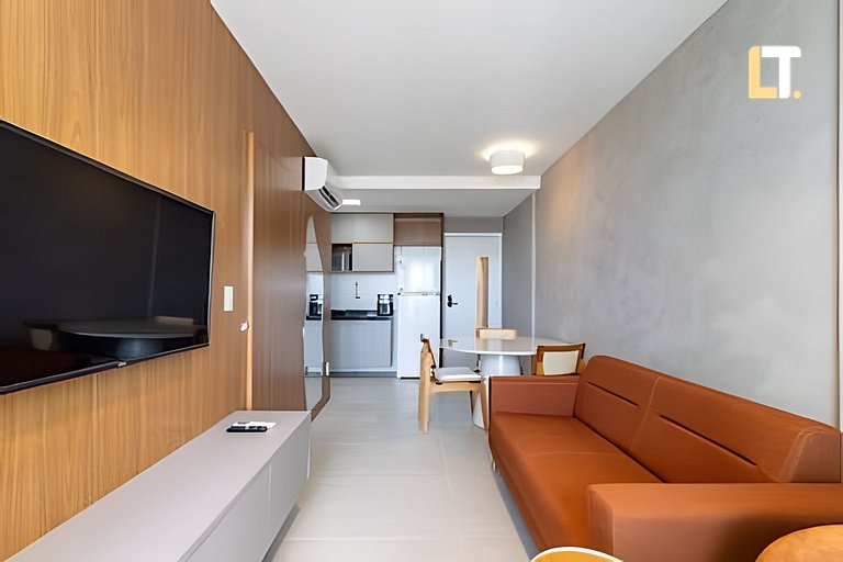 Smart Stay 1214 | Piscina | Academia | Ar na Sala