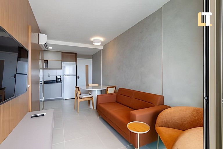 Smart Stay 1214 | Piscina | Academia | Ar na Sala