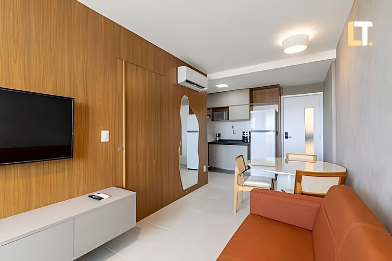 Smart Stay 1214 | Piscina | Academia | Ar na Sala