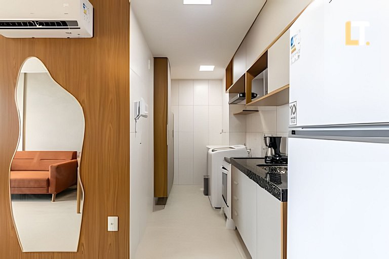 Smart Stay 1214 | Piscina | Academia | Ar na Sala