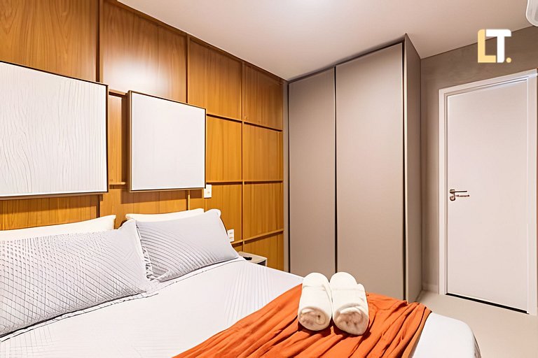 Smart Stay 1214 | Piscina | Academia | Ar na Sala