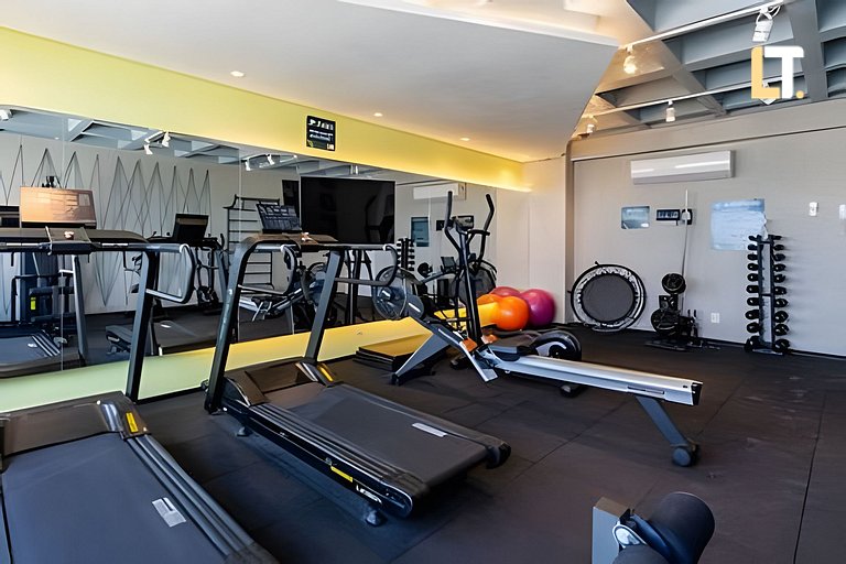 Smart Stay 1214 | Piscina | Academia | Ar na Sala