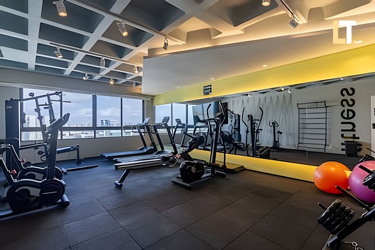 Smart Stay 1214 | Piscina | Academia | Ar na Sala