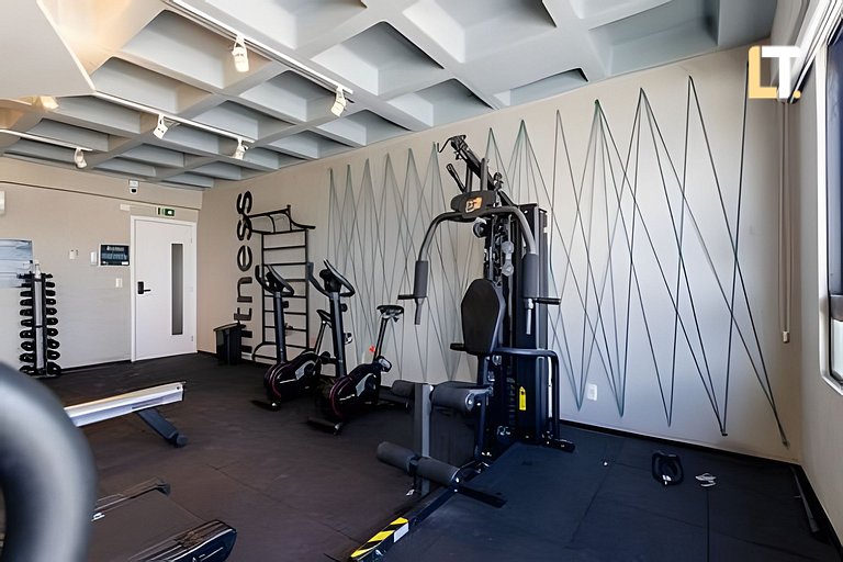 Smart Stay 1214 | Piscina | Academia | Ar na Sala