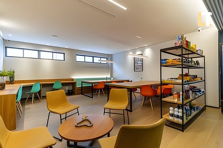 Smart Stay 1214 | Piscina | Academia | Ar na Sala