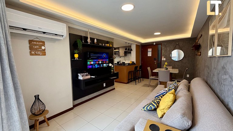 Casabela 703 | Beira mar | Vista mar de Pajuçara