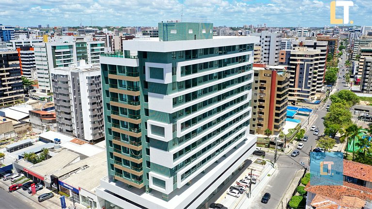 Smart 1101 | Academia | Piscina | 150m da BeiraMar