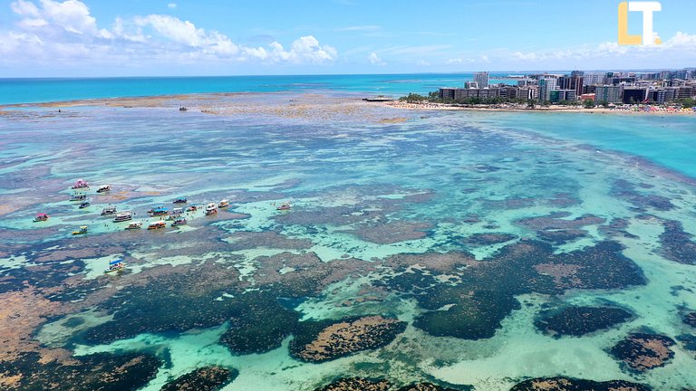 Apt Quarto e Sala a 200mt praia ponta verde com 2 banheiros