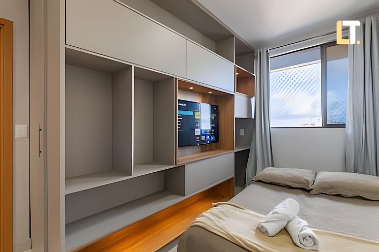 Studio Design 802 – a 300 m da Praia de Pajuçara