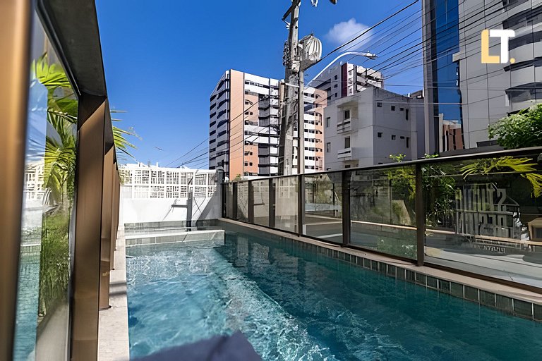 Studio Design 802 – a 300 m da Praia de Pajuçara