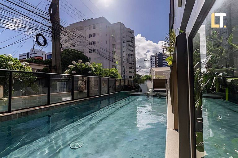 Studio Design 802 – a 300 m da Praia de Pajuçara