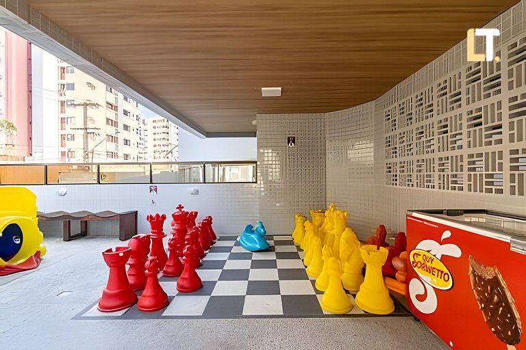 Studio Design 802 – a 300 m da Praia de Pajuçara