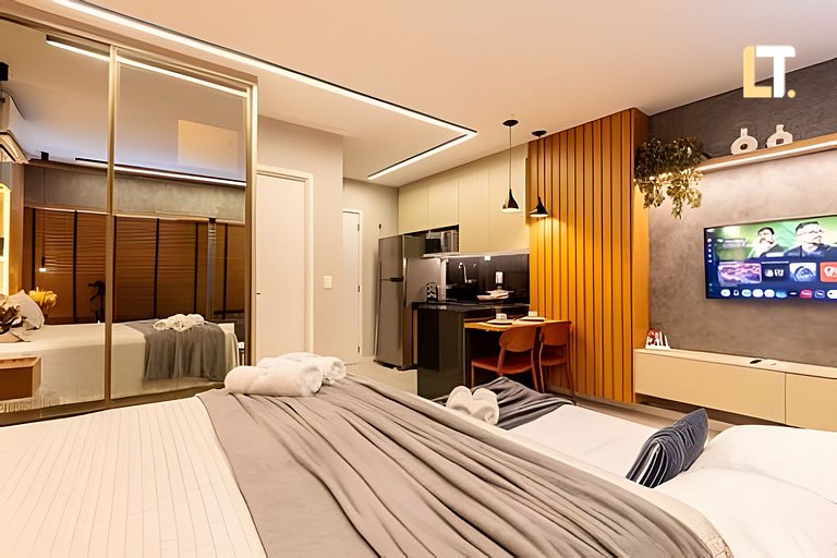 Apt na Ponta Verde | Conforto, Piscina e Academia