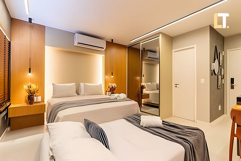 Apt na Ponta Verde | Conforto, Piscina e Academia