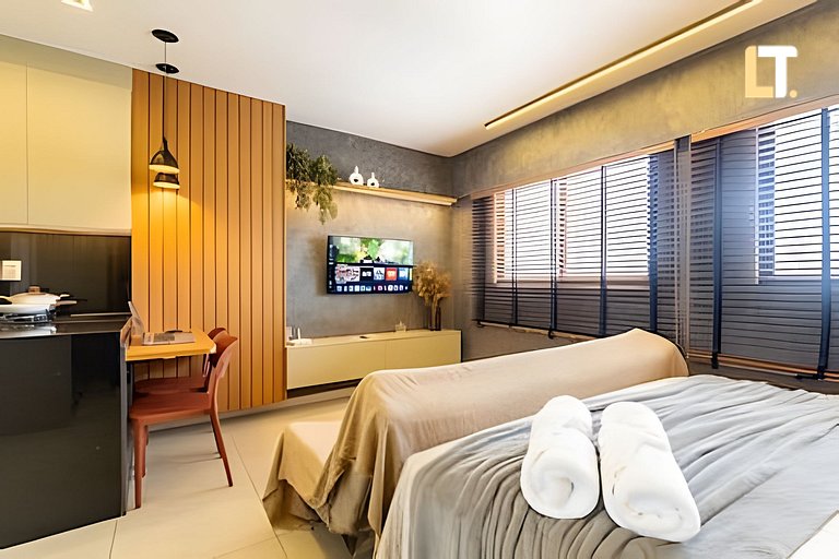 Apt na Ponta Verde | Conforto, Piscina e Academia