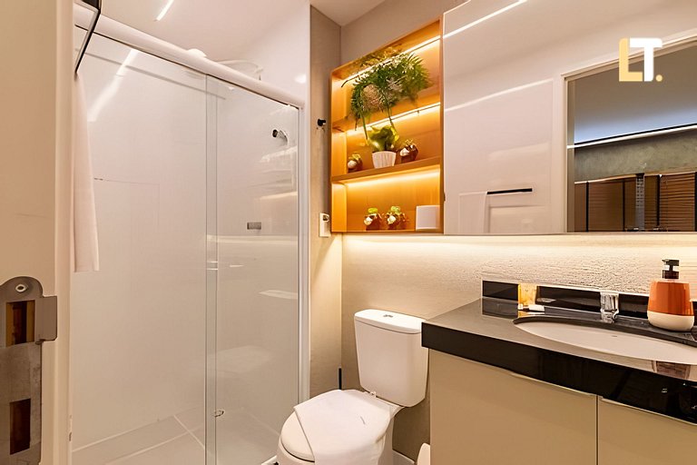 Apt na Ponta Verde | Conforto, Piscina e Academia