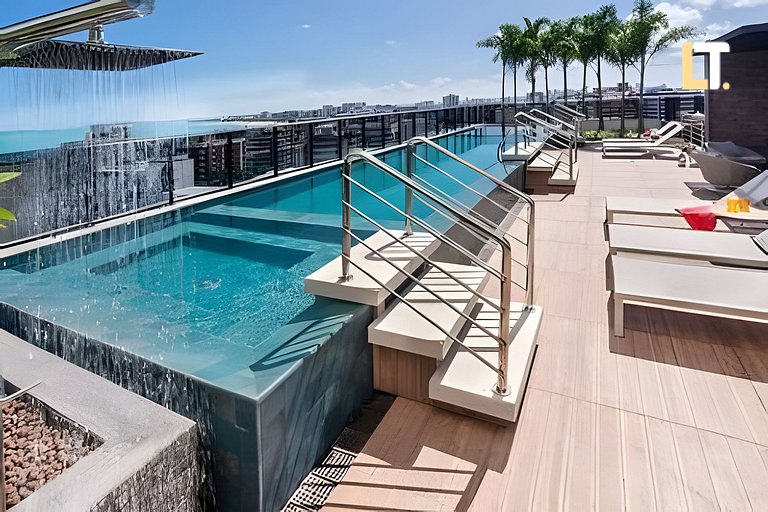 Apt na Ponta Verde | Conforto, Piscina e Academia