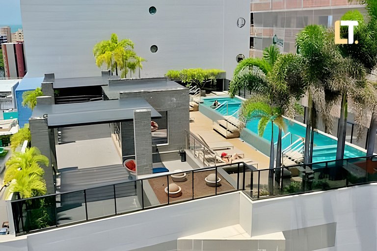 Apt na Ponta Verde | Conforto, Piscina e Academia