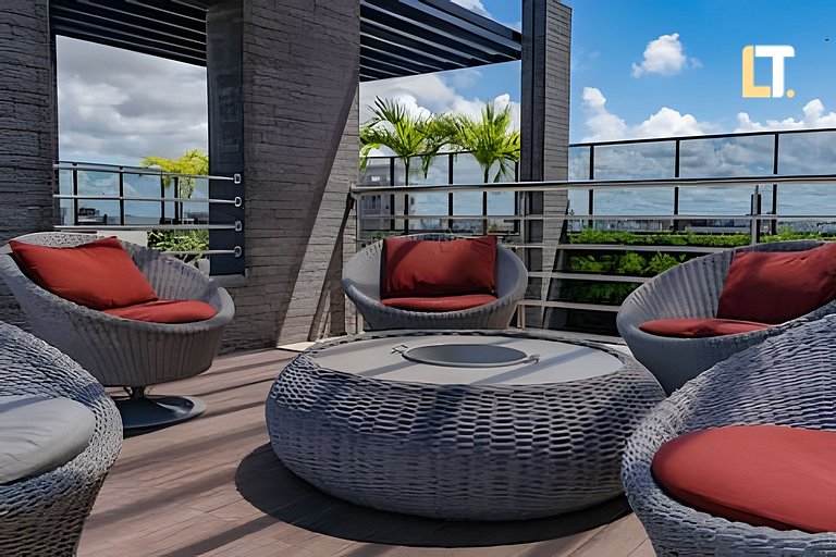 Apt na Ponta Verde | Conforto, Piscina e Academia