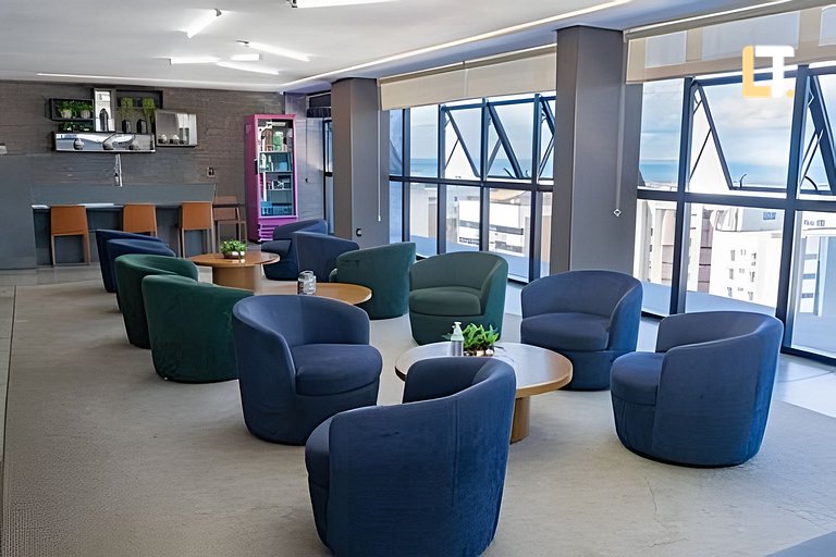 Apt na Ponta Verde | Conforto, Piscina e Academia