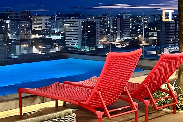SKY 1013 | Piscina | Academia | Próximo a Praia