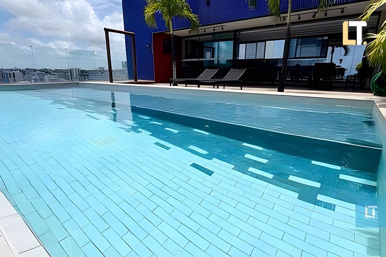 SKY 1013 | Piscina | Academia | Próximo a Praia