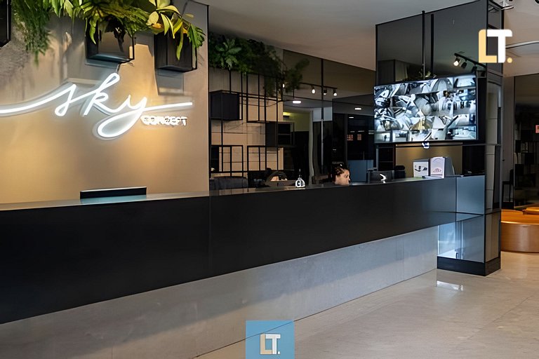 SKY 1013 | Piscina | Academia | Próximo a Praia