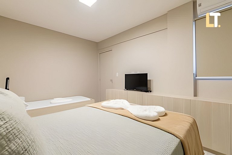 Kingston 802 | Apt com 03 Quartos a 250m da Praia