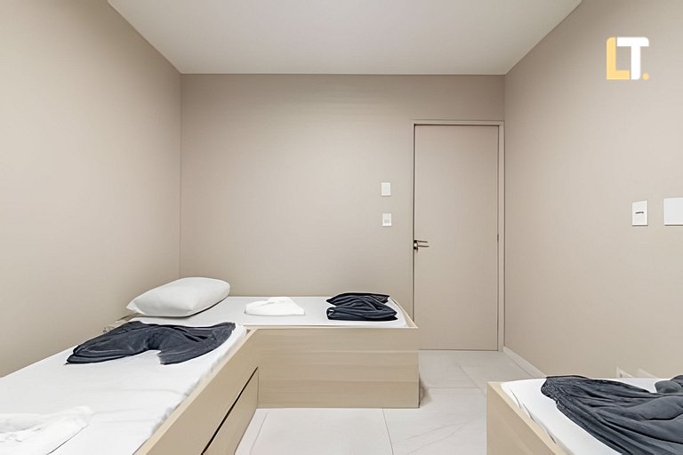 Kingston 802 | Apt com 03 Quartos a 250m da Praia