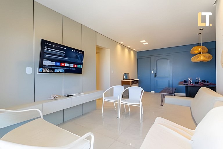 Kingston 802 | Apt com 03 Quartos a 250m da Praia
