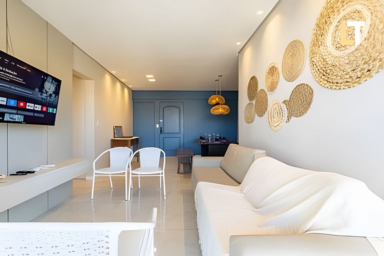 Kingston 802 | Apt com 03 Quartos a 250m da Praia
