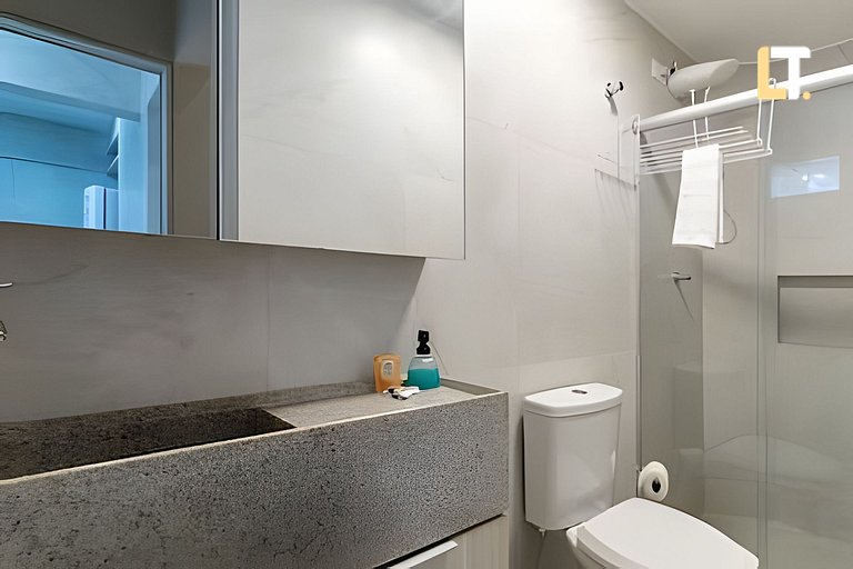 Kingston 802 | Apt com 03 Quartos a 250m da Praia