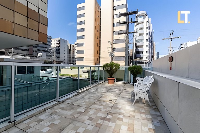 Kingston 802 | Apt com 03 Quartos a 250m da Praia