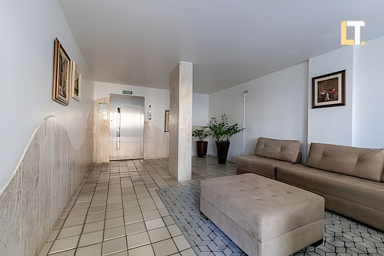 Kingston 802 | Apt com 03 Quartos a 250m da Praia