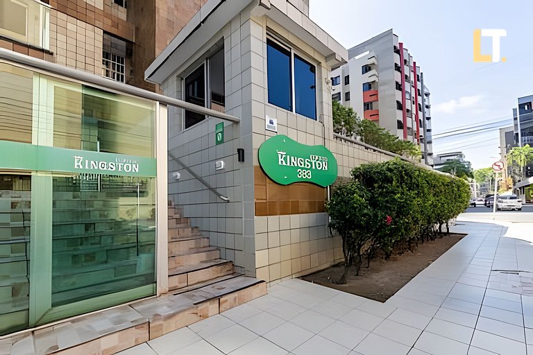 Kingston 802 | Apt com 03 Quartos a 250m da Praia