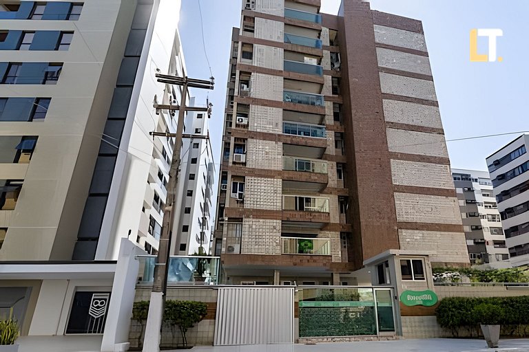 Kingston 802 | Apt com 03 Quartos a 250m da Praia