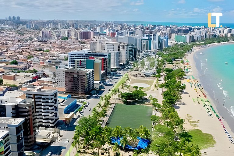 Kingston 802 | Apt com 03 Quartos a 250m da Praia