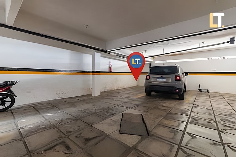 Kingston 802 | Apt com 03 Quartos a 250m da Praia