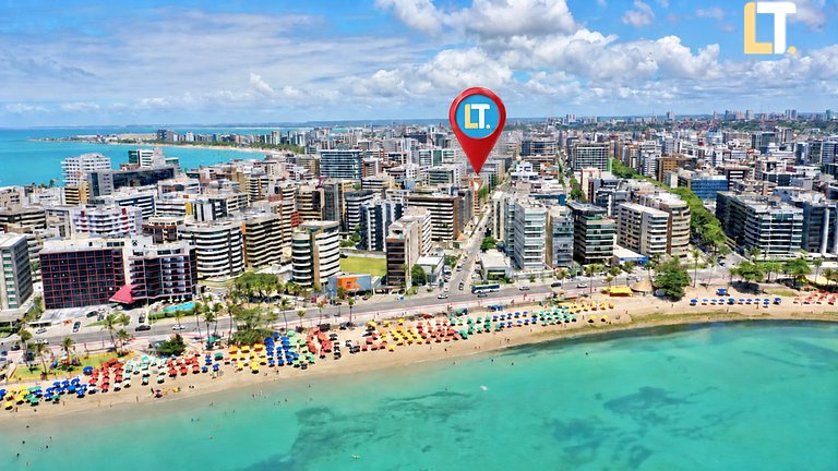 Kingston 802 | Apt com 03 Quartos a 250m da Praia