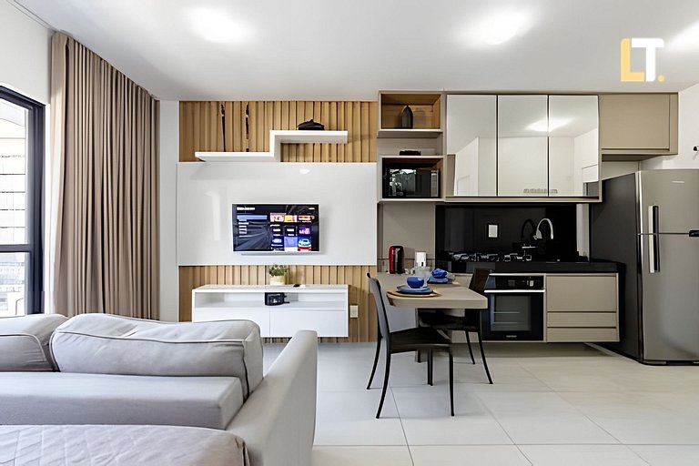 Apt na Ponta Verde | Piscina e Lazer Completo