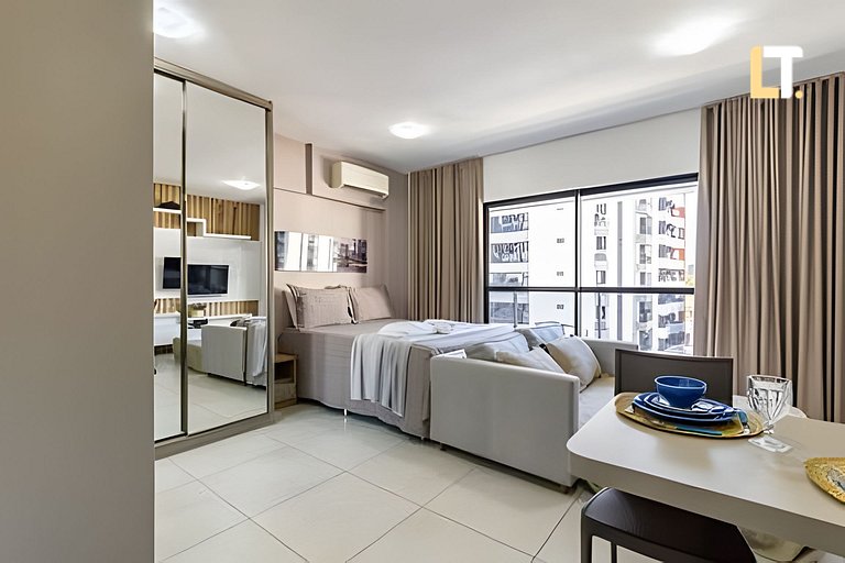 Apt na Ponta Verde | Piscina e Lazer Completo
