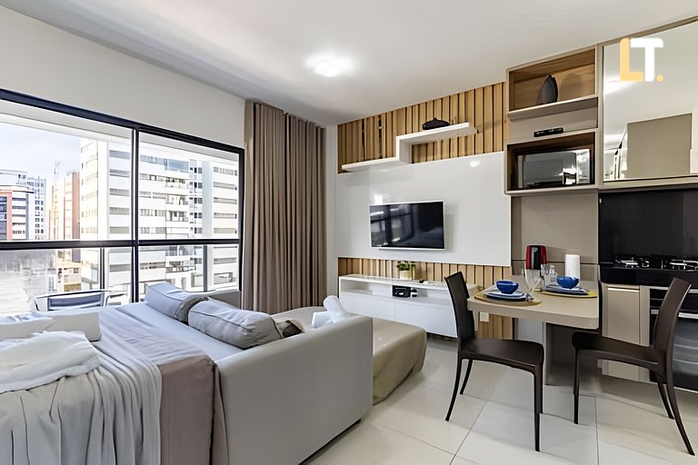 Apt na Ponta Verde | Piscina e Lazer Completo